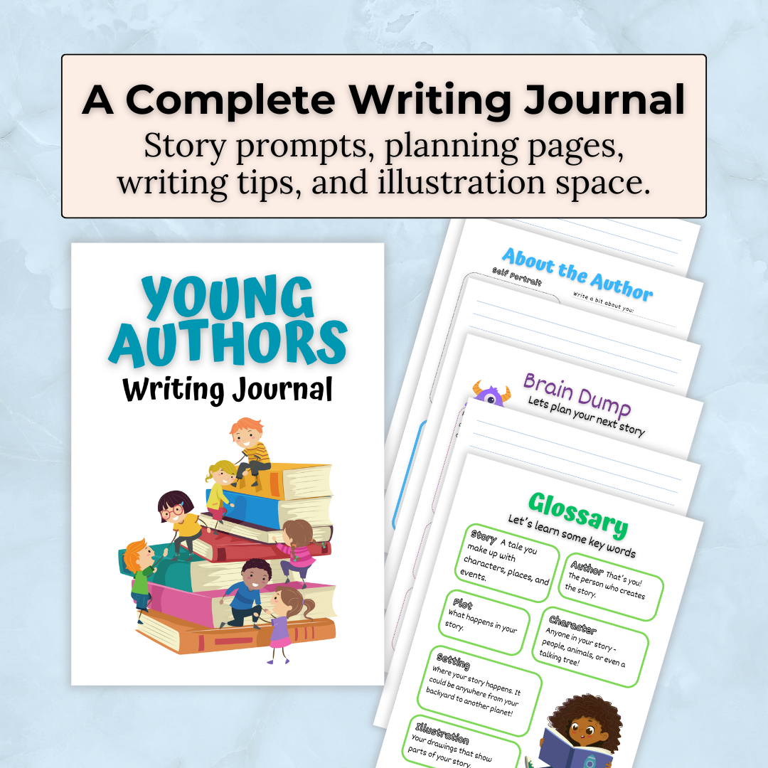 Young Authors Creative Writing Journal (8 - 12 Years) – Learning Launchpad