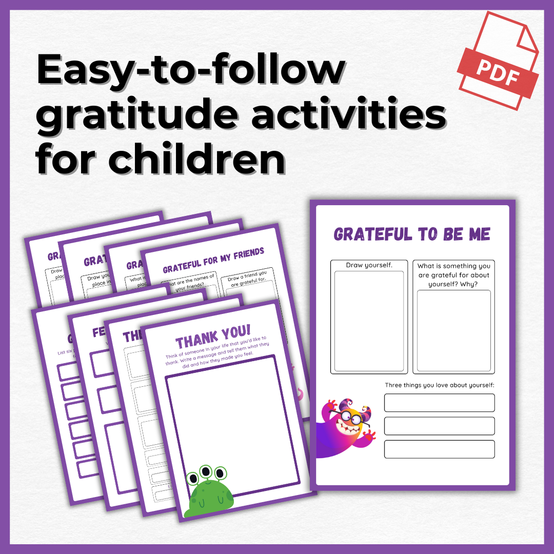 Children's Gratitude Journal for Teachers and Early Childhood Educators and Parents