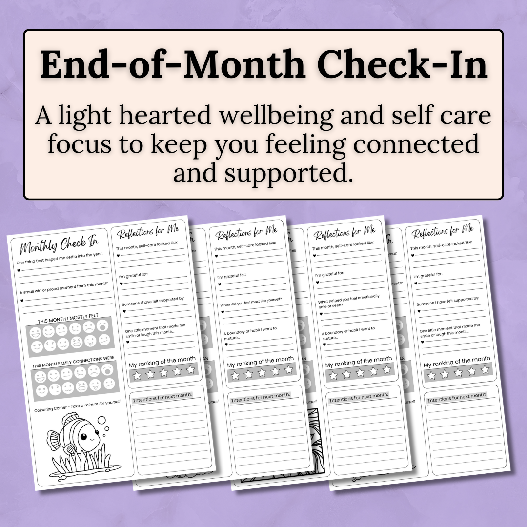 Family Daycare Educator: 12-Month Reflective Journal (Digital PDF)
