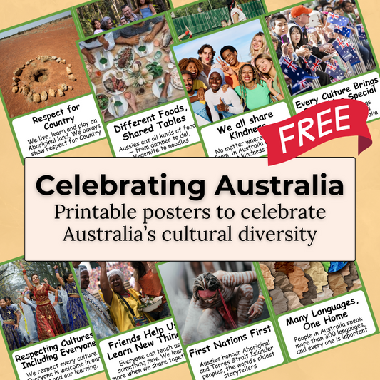 Celebrating Australia’s Diversity - FREE Printable PDF Poster Set