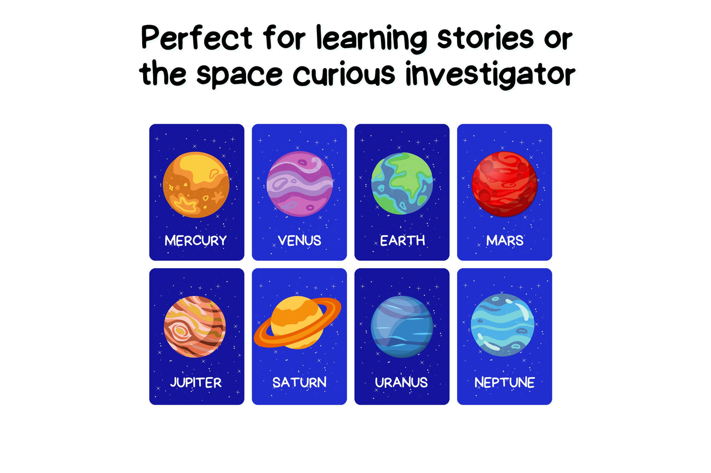 Planet Fact Cards: Embark on an exciting journey through our solar system