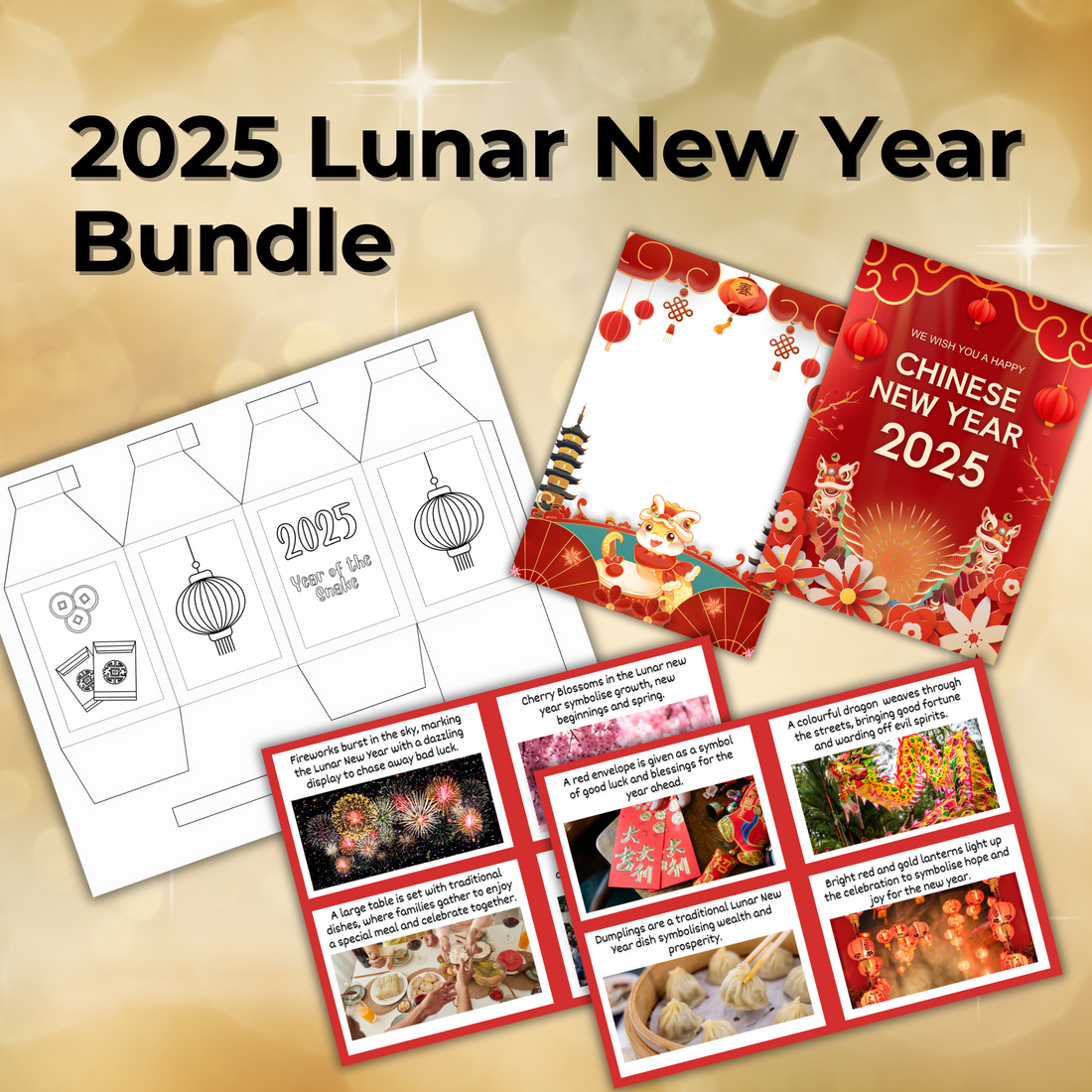 Celebrate Chinese New Year with Free Early Childhood Resources: Year of the Snake Activity Pack