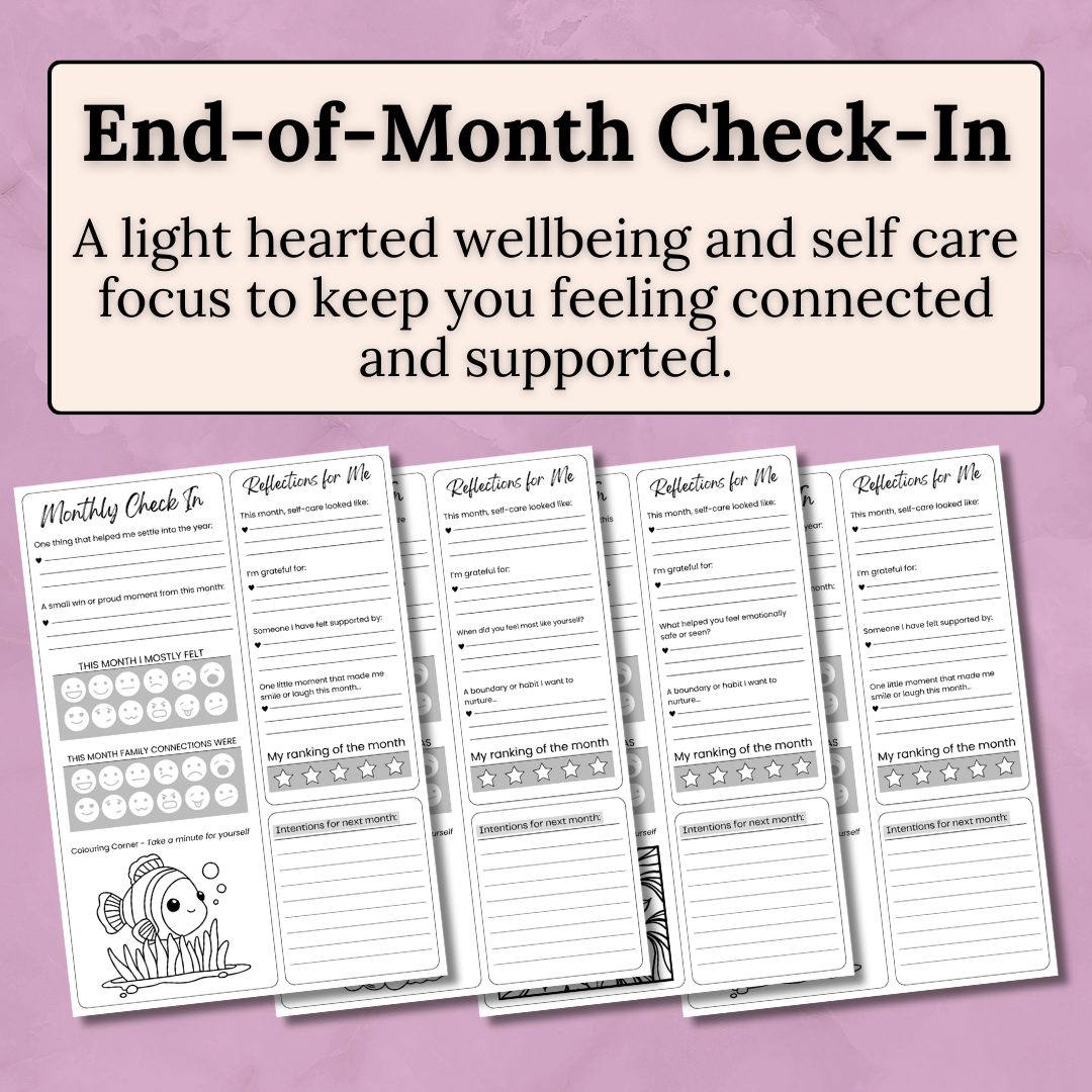 Early Childhood Educator: 12-Month Reflective Journal (Digital PDF)