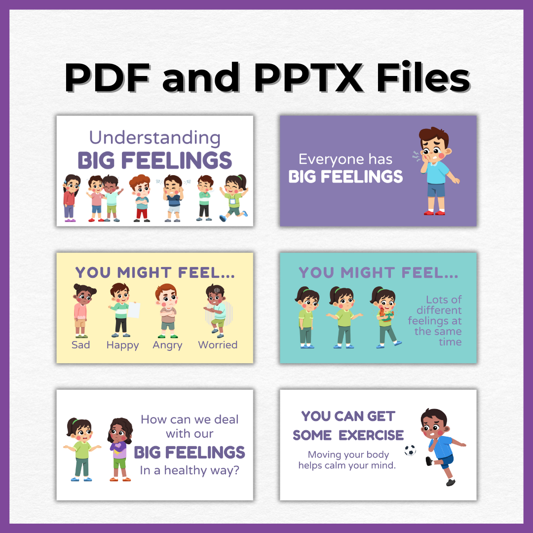 Big Feelings Story for Children: A Story of Understanding and Expressing Emotions