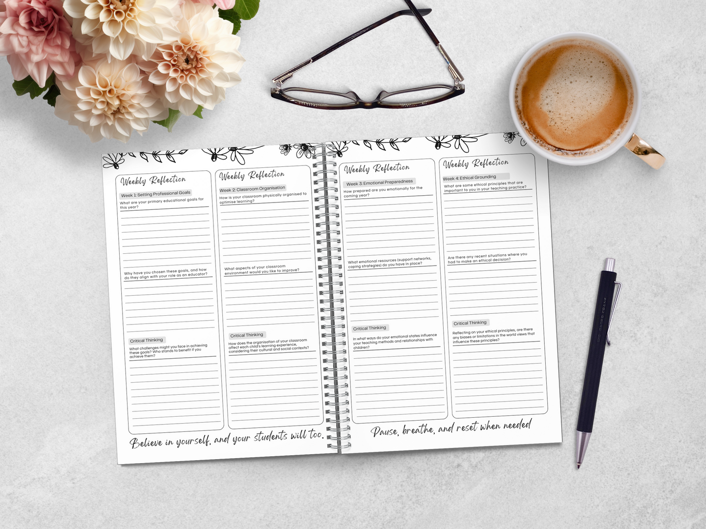 Weekly Reflection Page