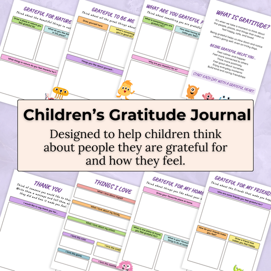 Children’s Gratitude Journal – Reflection & Emotional Wellbeing
