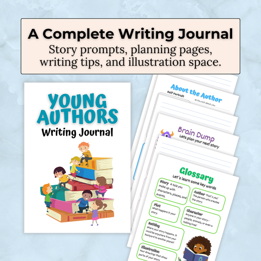 Young Authors Creative Writing Journal