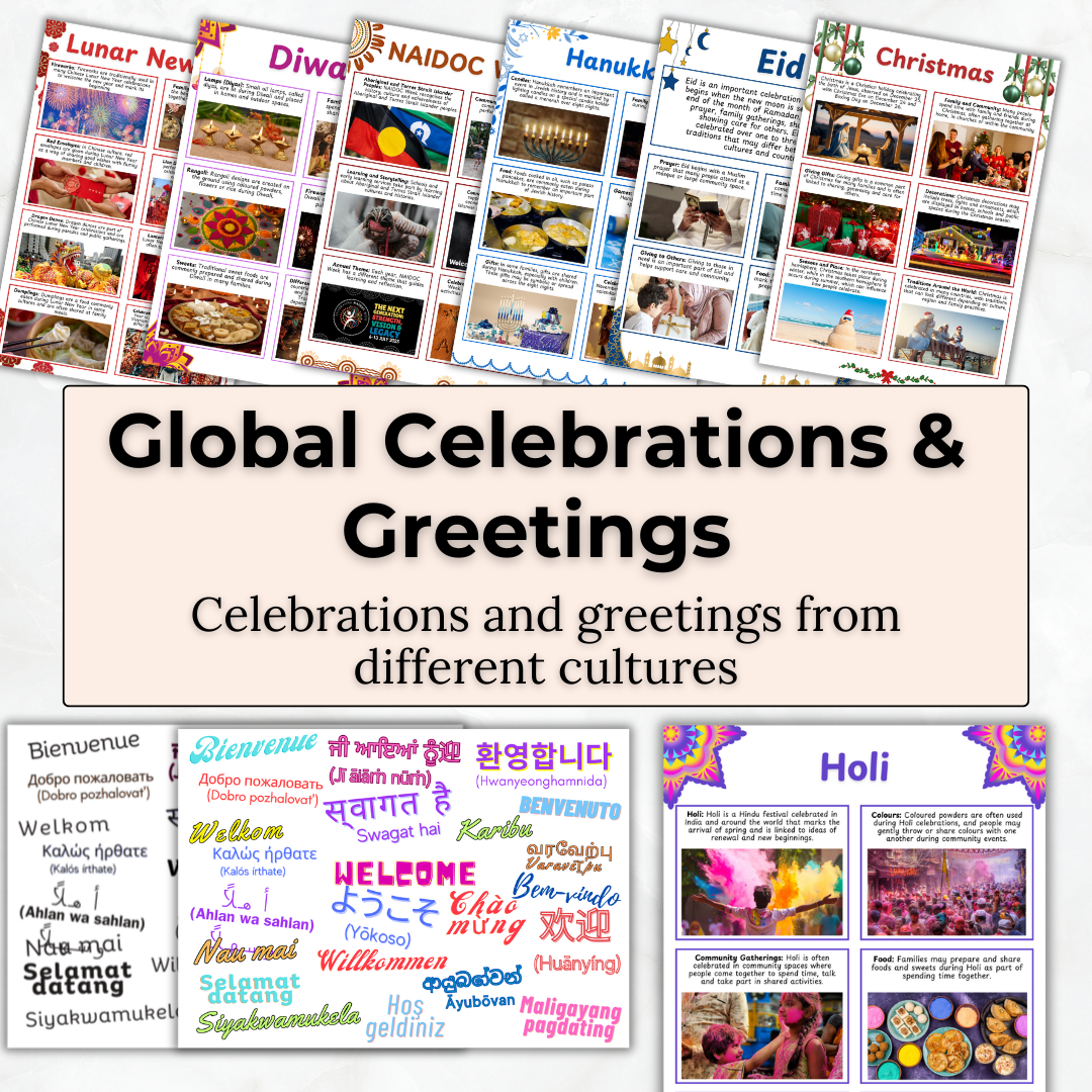 Cultural Diversity Pack – Visual resources for inclusion, belonging and respectful understanding