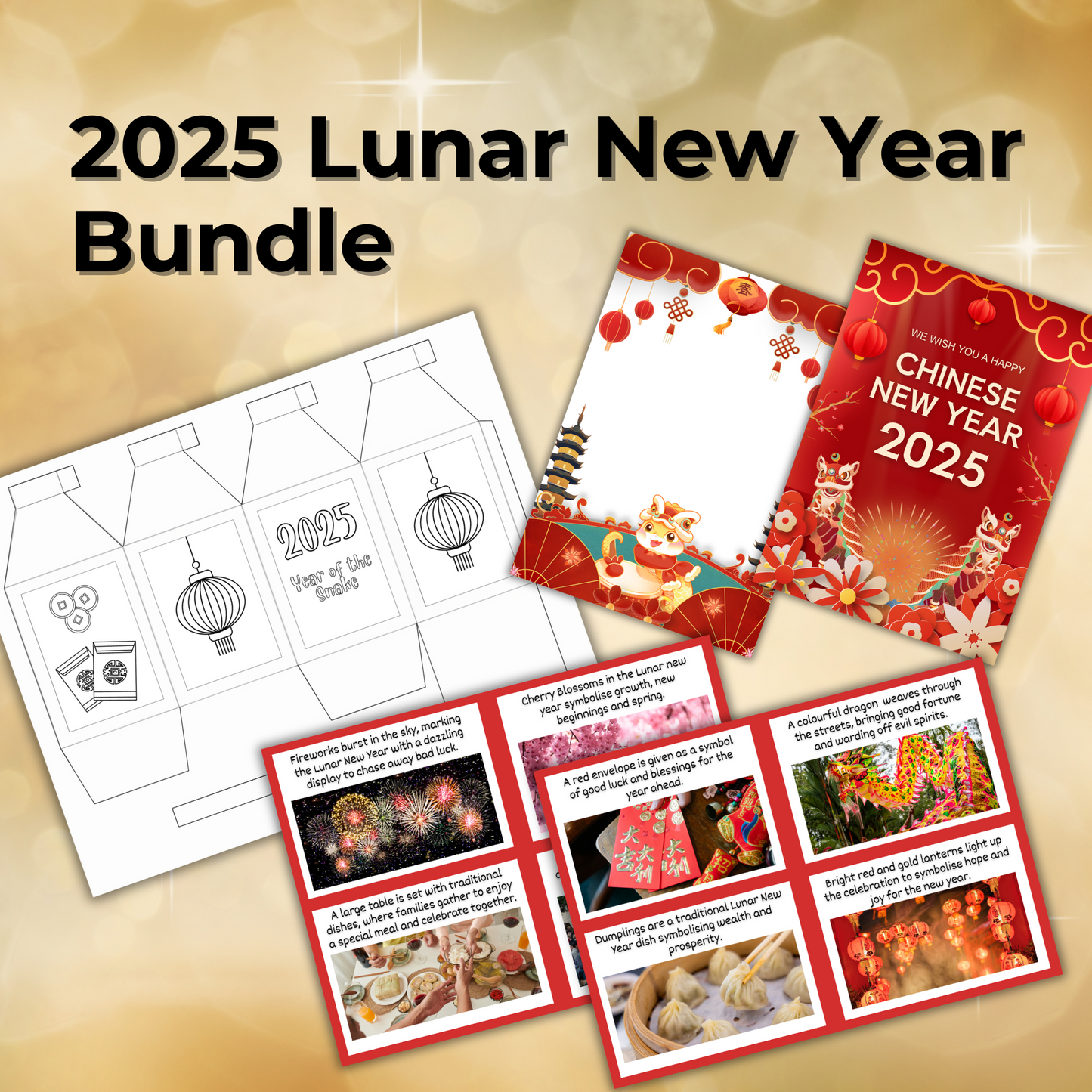 FREE Chinese New Year Activity Pack: Year of the Snake