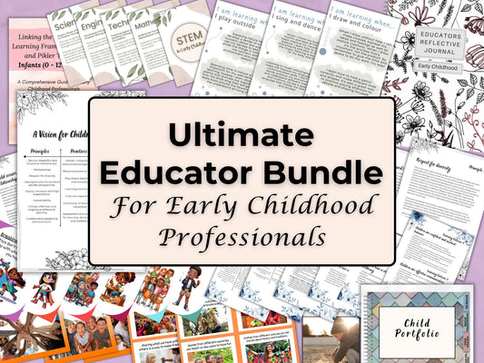 Mega Early Childhood Educators’ Canva Template Bundle