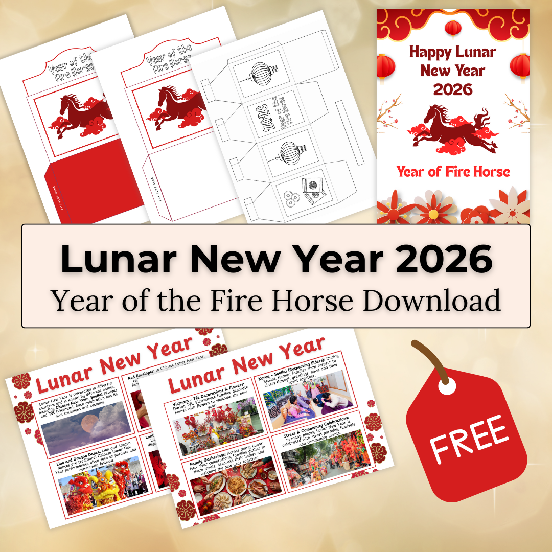 Lunar New Year 2026: Year of the Fire Horse | Free Download