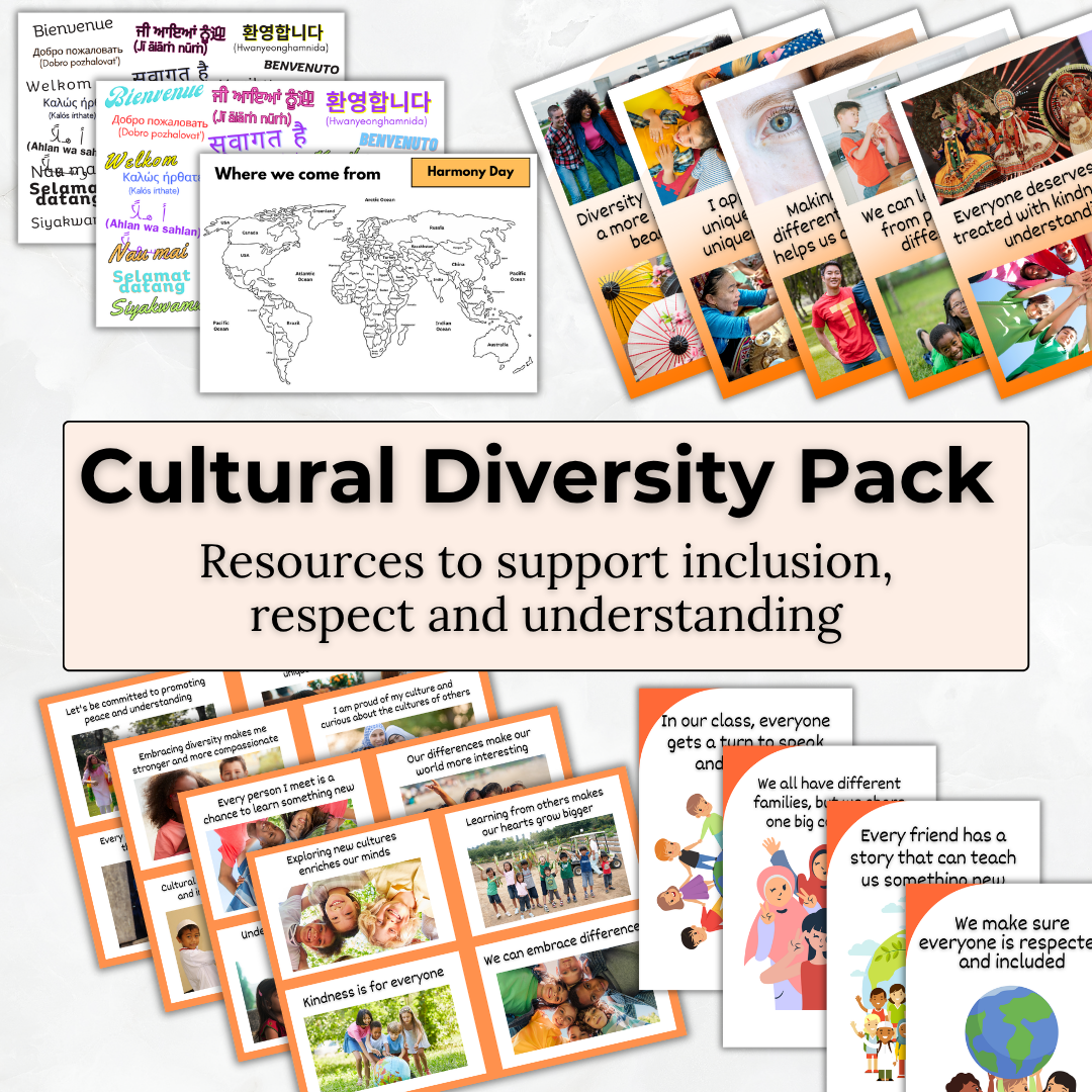 Cultural Diversity Pack – Visual resources for inclusion, belonging and celebration