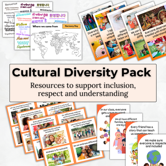 Cultural Diversity Pack – Visual resources for inclusion, belonging and celebration