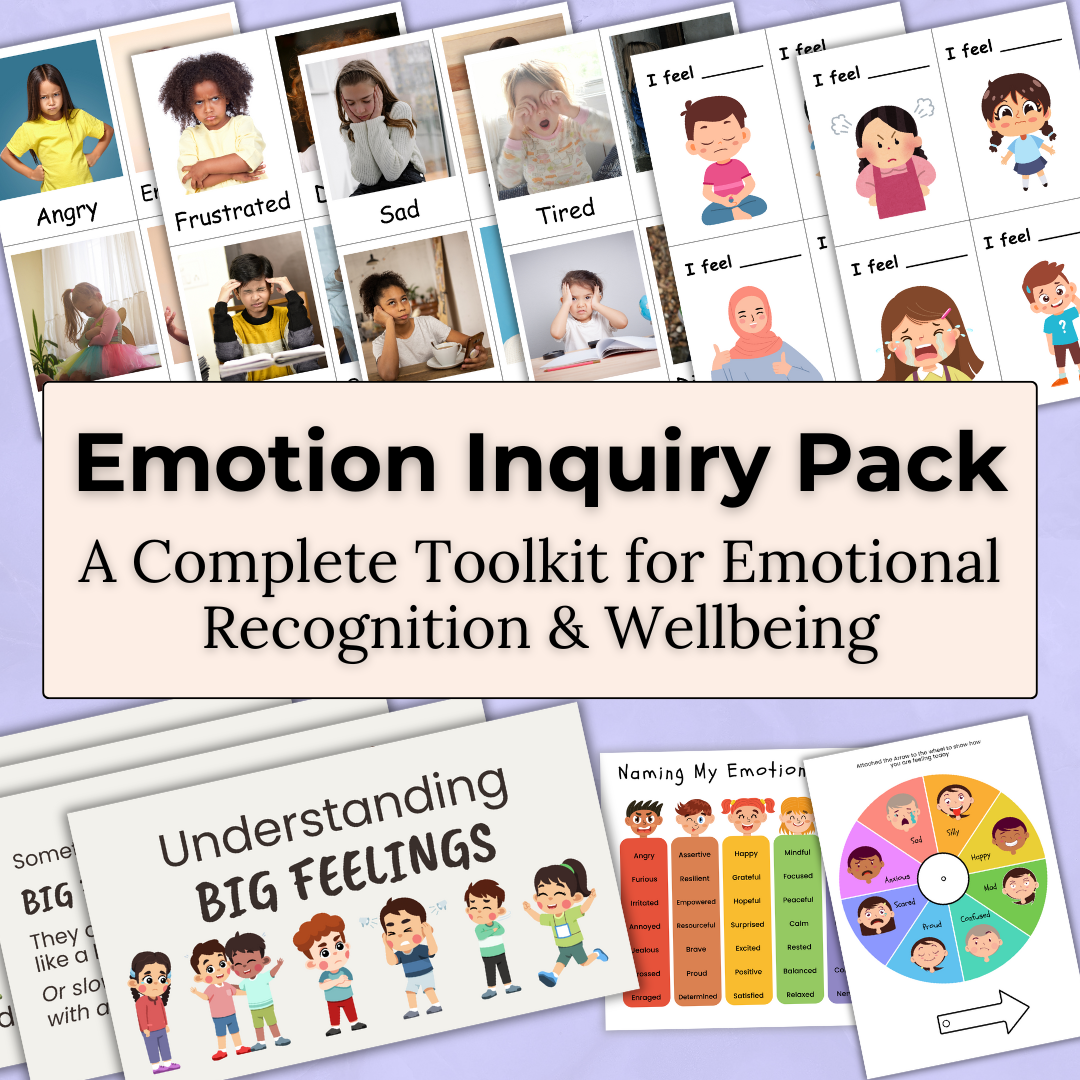 Emotions Inquiry Pack – Explore Feelings, Expression & Wellbeing Early Childhood