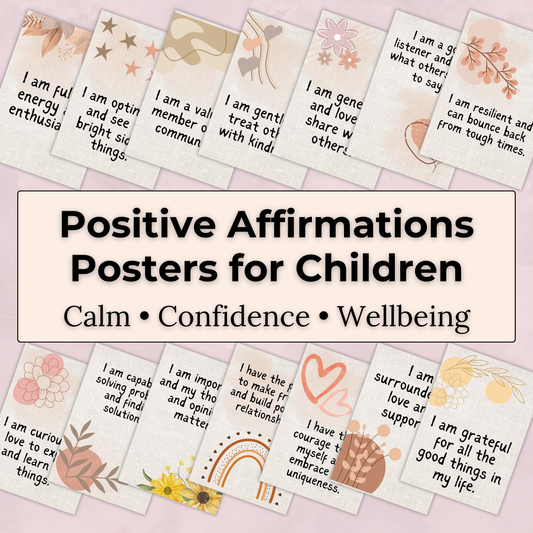 Affirmation Cards – Nature Inspired Calm Confidence & Positive Self-Talk PDF