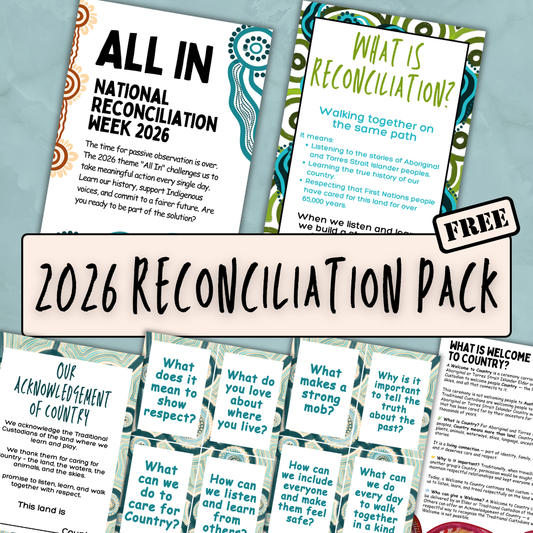2026 Reconciliation Week Pack: Free "All In" Posters & Conversation Cards
