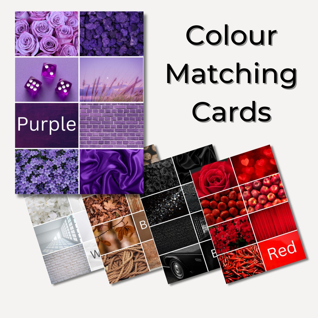 Colour Matching Cards – Printable PDF for Early Learners