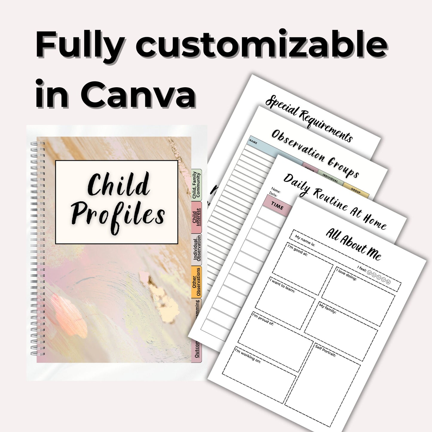Canva Template -  ECE Educator Digital Planner