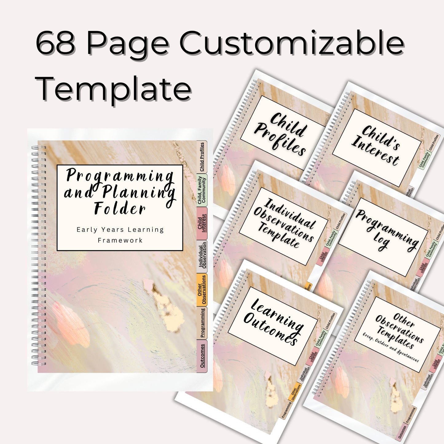 Canva Template -  ECE Educator Digital Planner